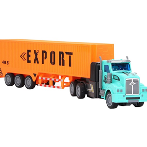 ماشین کنترلی تریلی کانتینردار Remote control trailer مقیاس 1:48_اسباب بازی